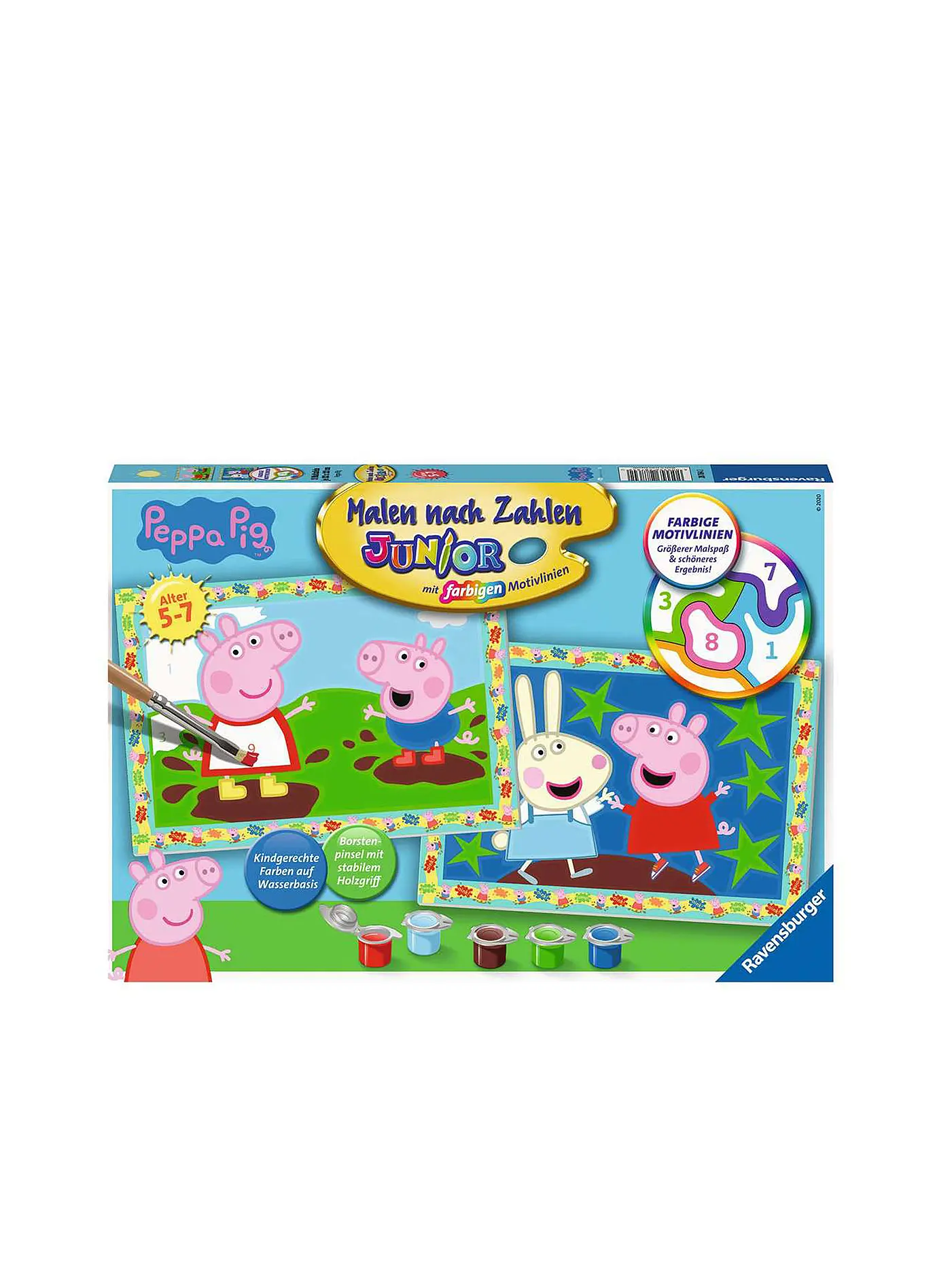 RAVENSBURGER | Malen nach Zahlen - Peppa Pig | 